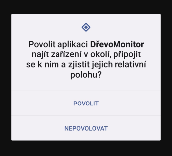 Požadavek o práva k Bluetooth